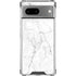 White Marble Google Pixel 8a Clear Case
